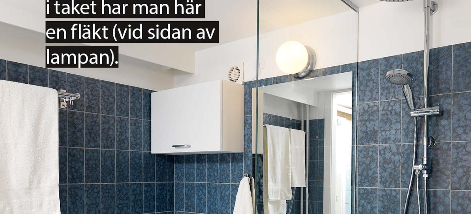 Ventilation badrum Ventilation i badrum